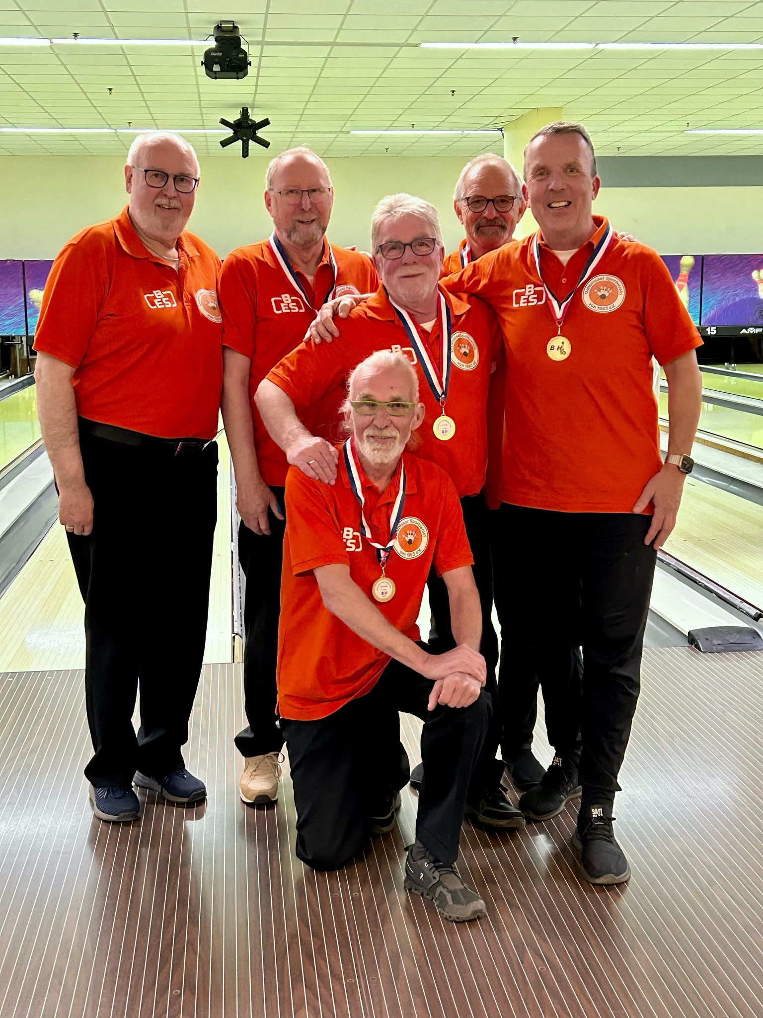Bowlingmannschaft des Ochtmisser SV
